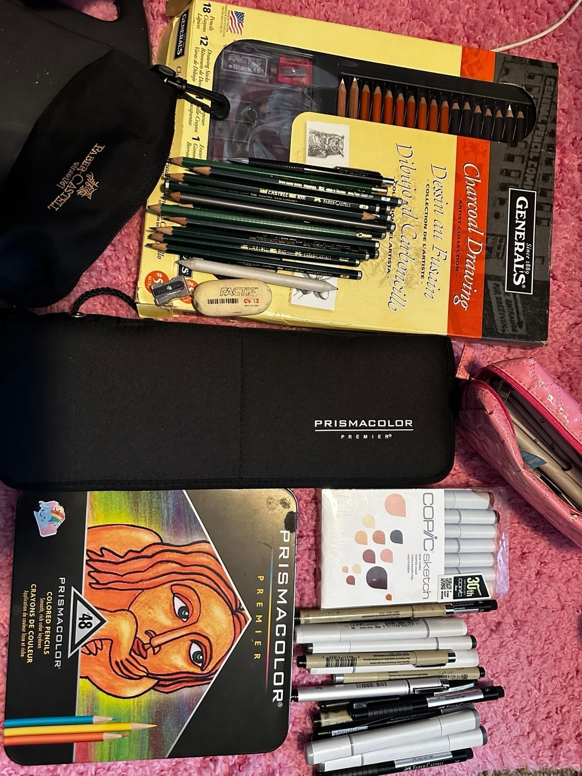 Art supplies bundle