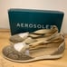 NIB Aerosoles Bedford -Tan Snake CRISS X