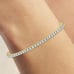 beautiful diamond skinny tennis bracelet