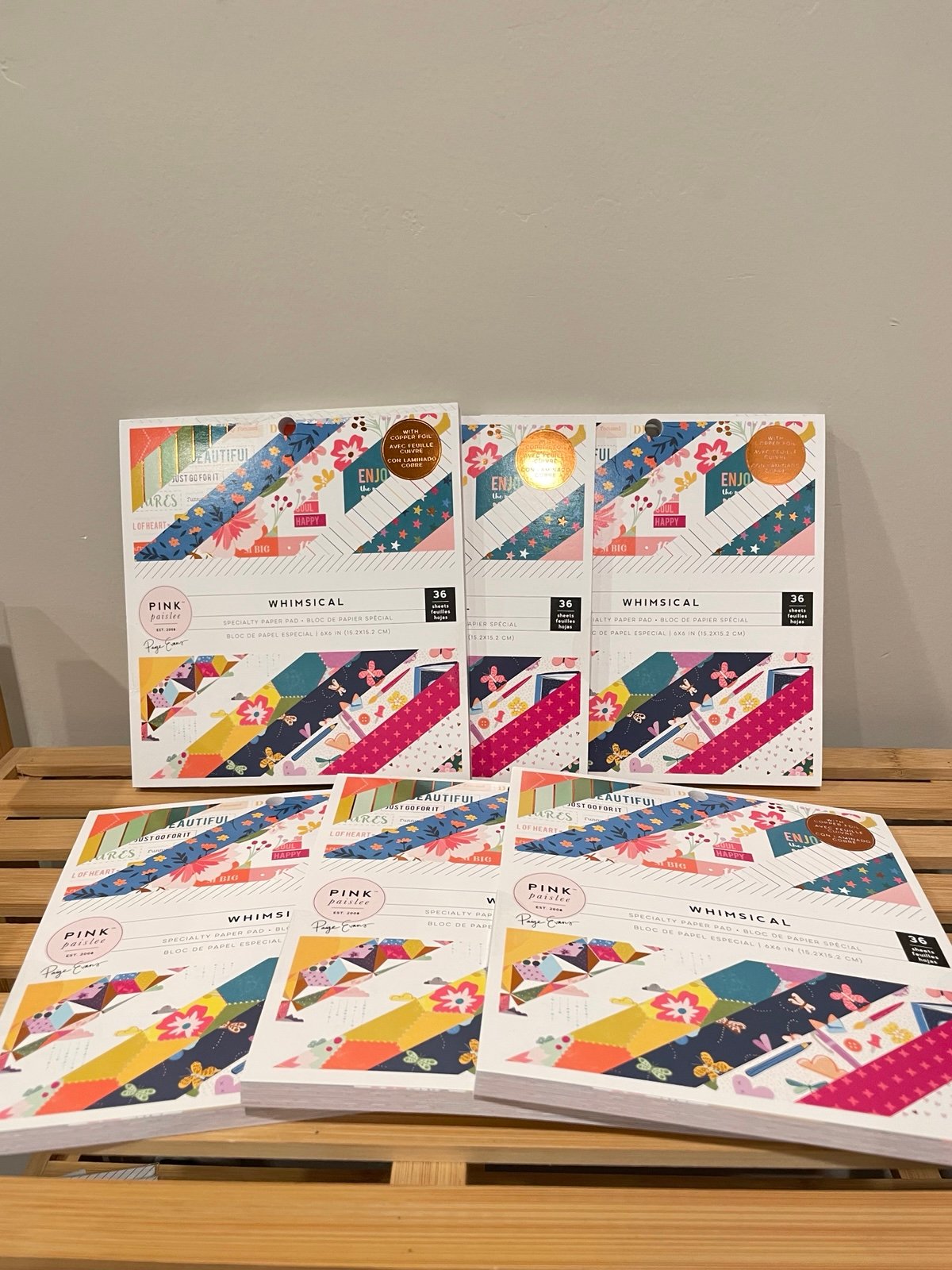 Specialty paper pad .