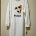 Gelato Pique Hooded Pizza Print Long Dress