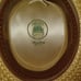 Vintage Thomas Begg Straw British Boater Hat size 6 7/8