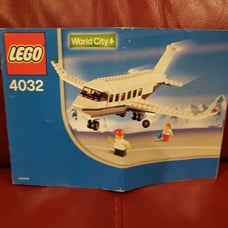 LEGO World City Holiday Jet 4032 Instruction Guide MANUAL ONLY