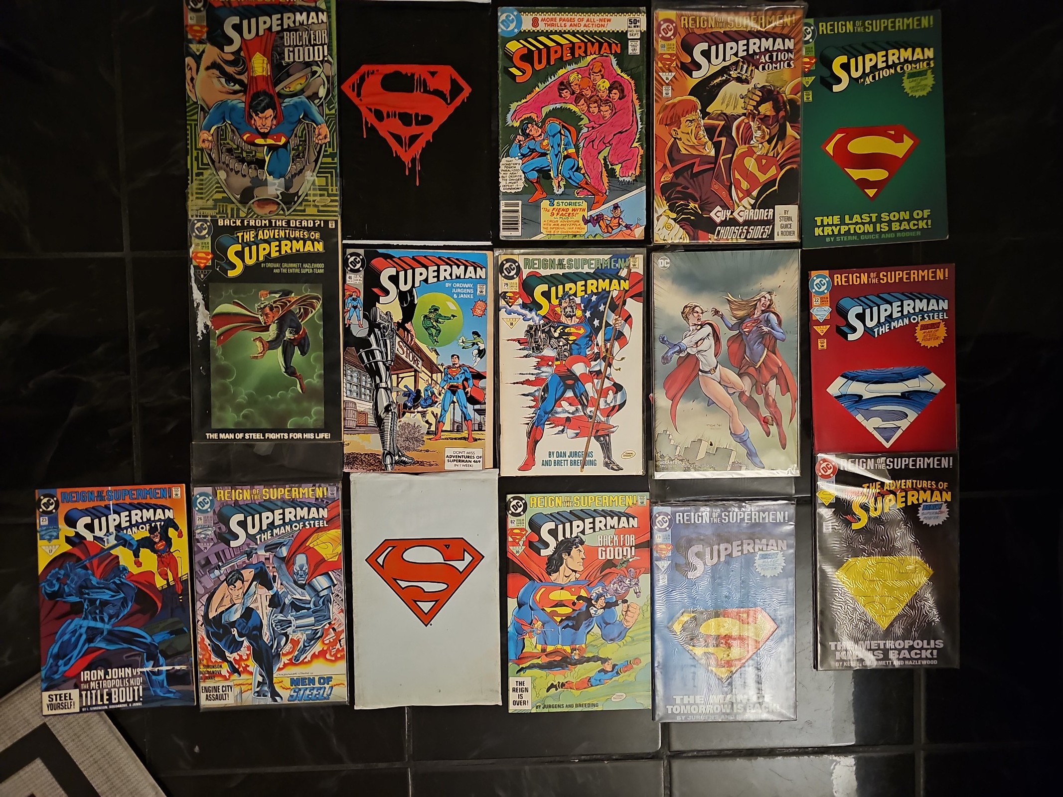 Superman comic book all lot bundle