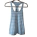 LULULEMON ATHLETICA Cool Racerback In Twin Stripe Spry Blue Size 6