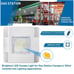 NEW! LED Canopy Light for Gas Station, 150W Carport Ceiling Light 19500LM 5700K