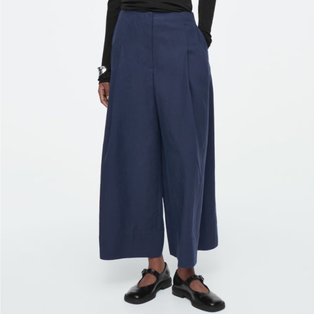 Navy COS Culottes Pants size 2