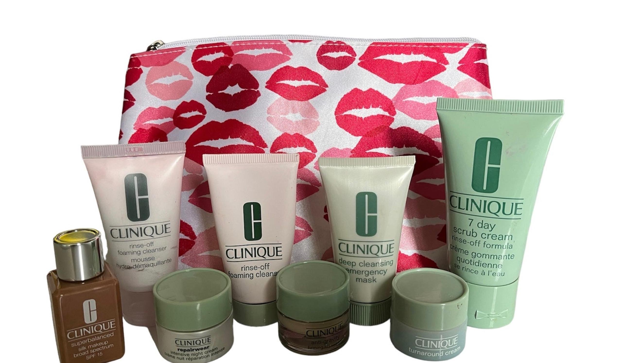 Clinique Makeup Bag And Sample Bundle