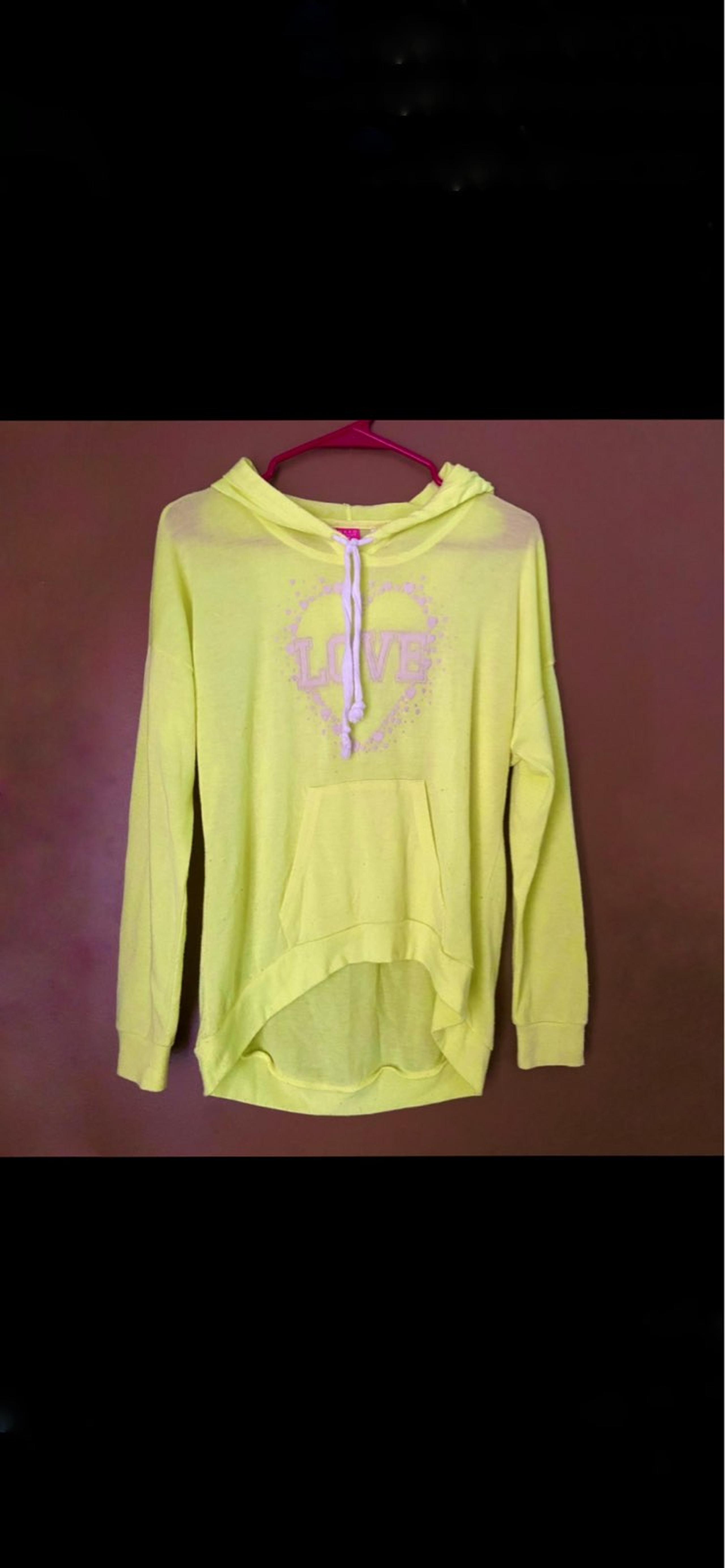 Yellow Love Sweatshirt and Tank