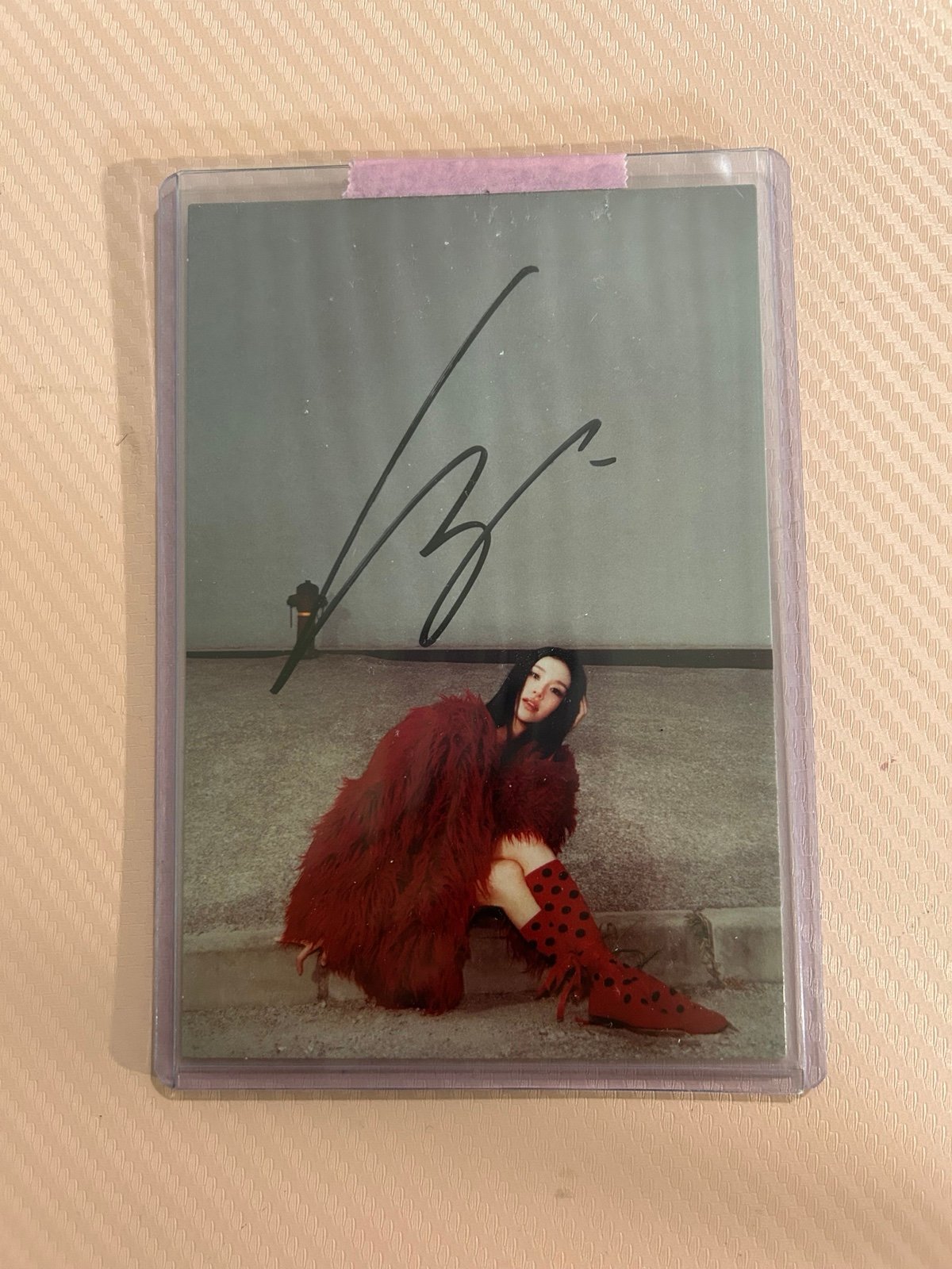 Twice Chaeyoung Signed Postcard