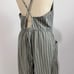 Free People Verona Bare Stripe One-Piece Jumpsuit Overalls S Boho Cottage Casual