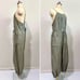 Free People Verona Bare Stripe One-Piece Jumpsuit Overalls S Boho Cottage Casual