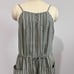 Free People Verona Bare Stripe One-Piece Jumpsuit Overalls S Boho Cottage Casual