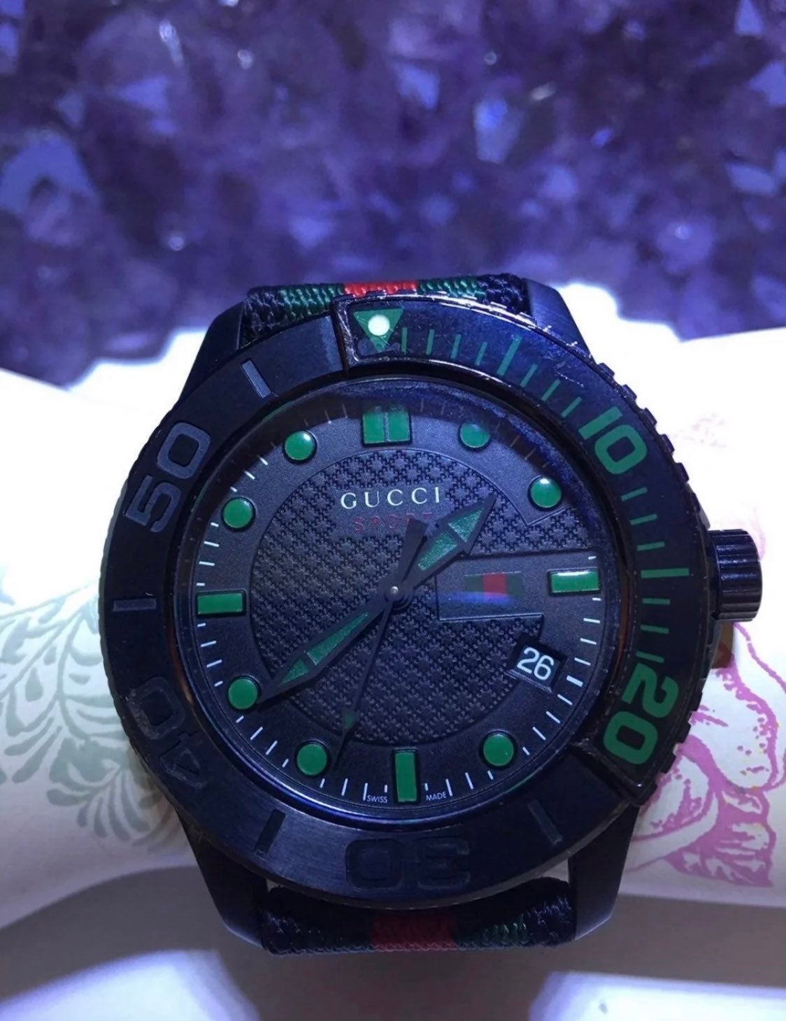 Gucci sport mens watch!