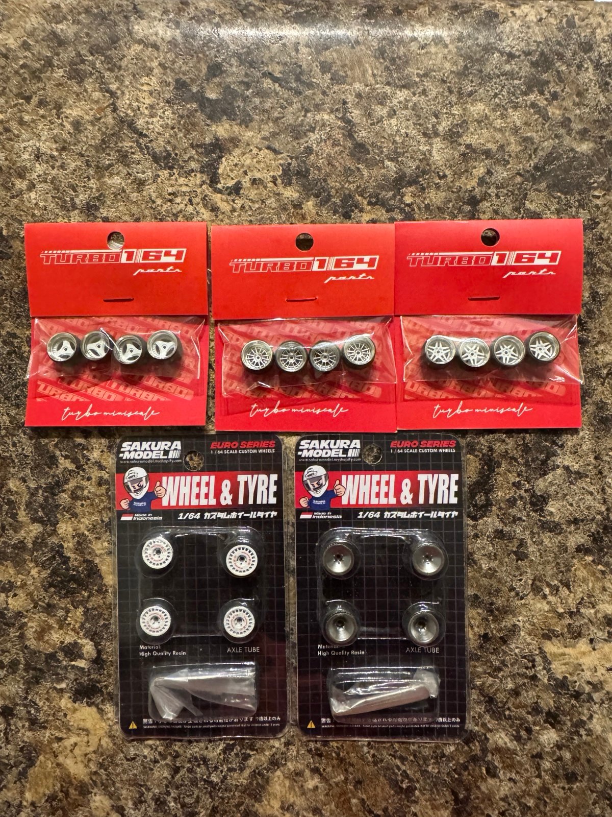 1/64 custom wheels