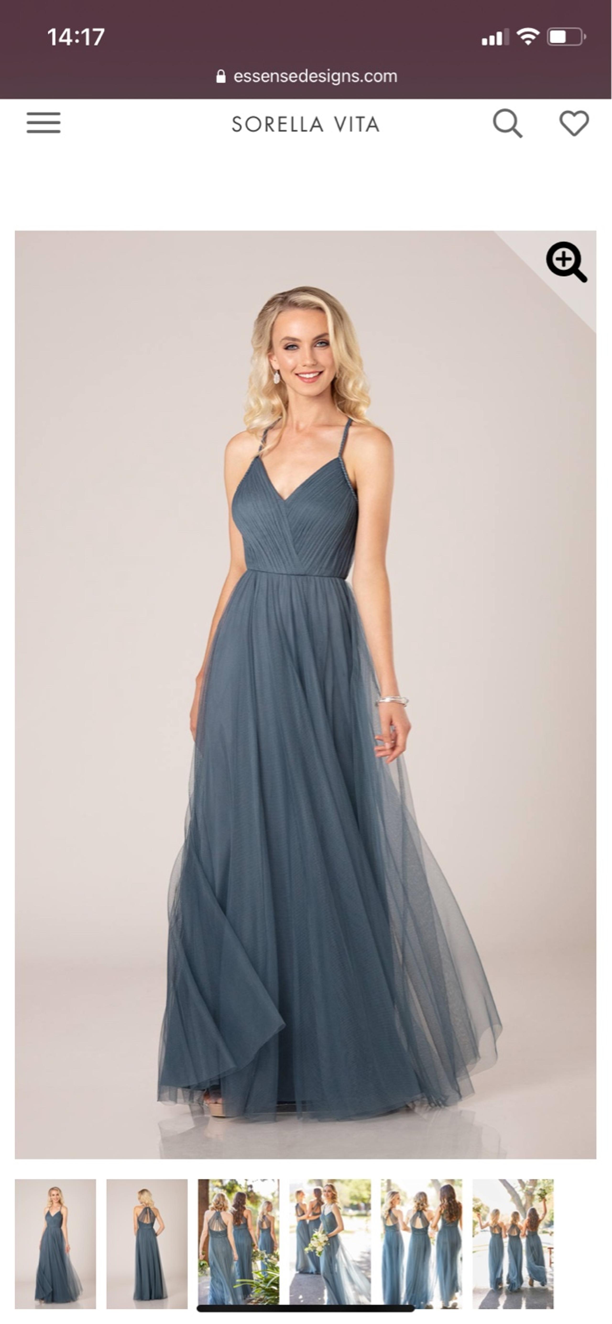Slate Sorella Vita Bridesmaids Dress