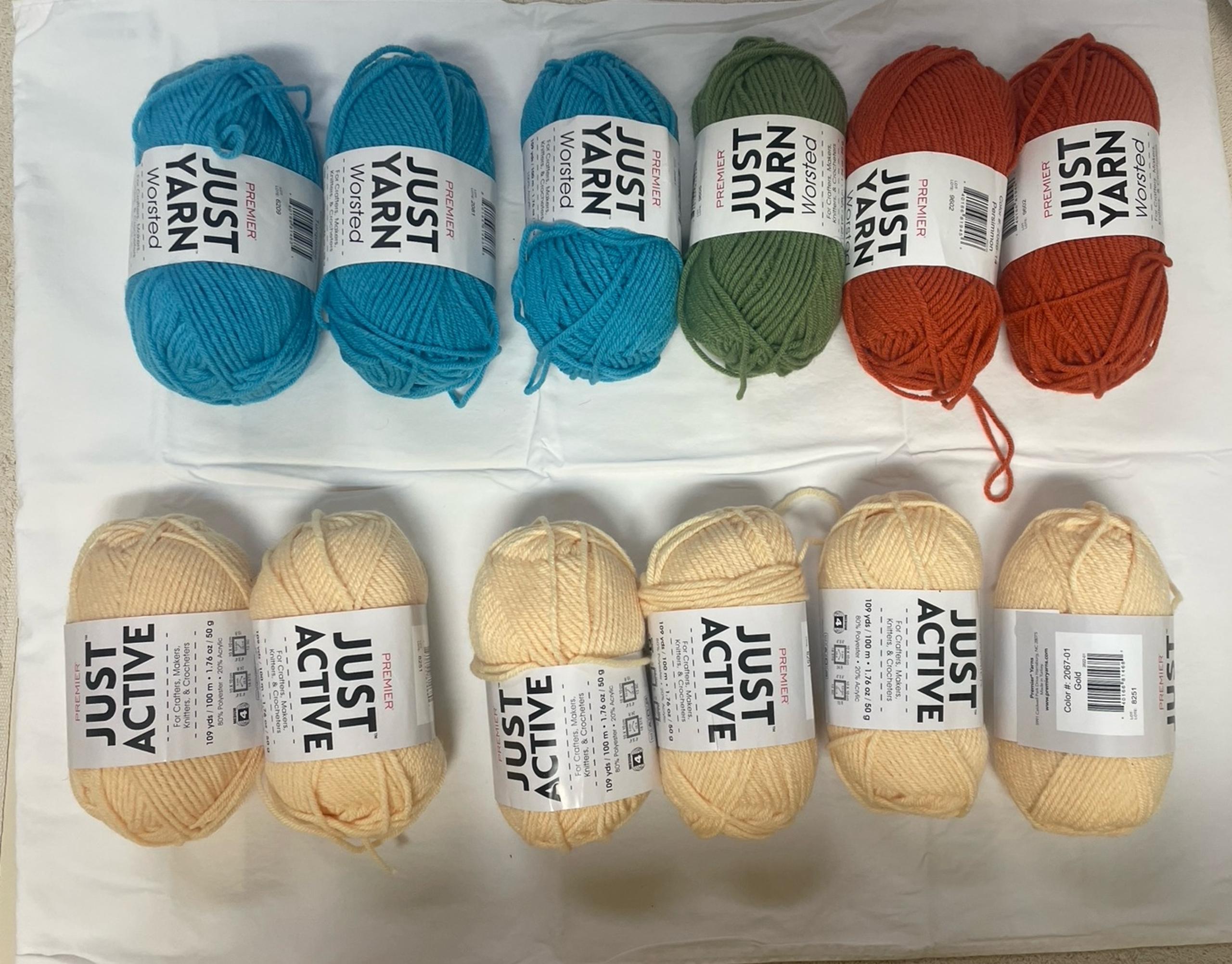 Yarn lot of 12