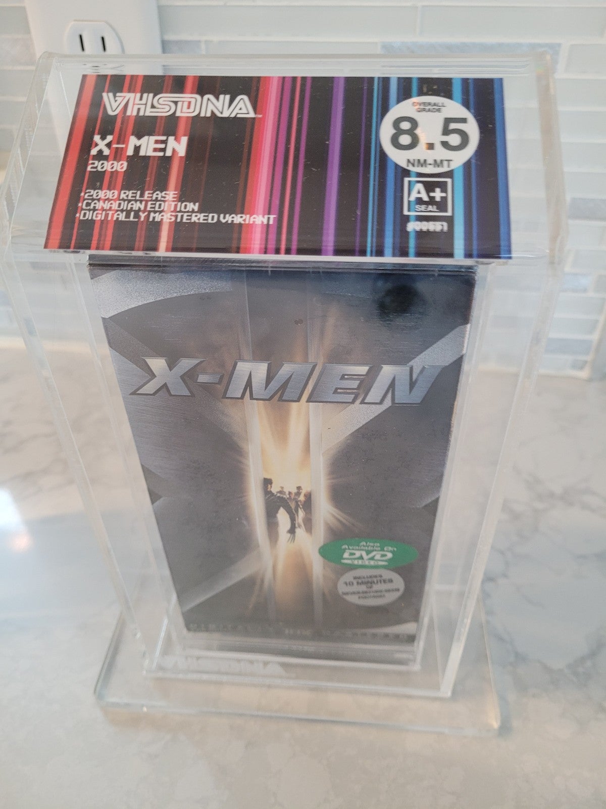 X-Men VHS Movie Marvel Comics New Factory Sealed VhsDNA NM-MT A+ Seale