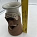 VINTAGE MARK HINES CRAZY UGLY FUNNY FACE COFFEE MUG STUDIO ART STONEWARE POTTERY
