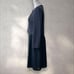 Craselia Formal Suit No Collar Jacket Navy
