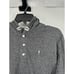 Psycho Bunny Quarter 1/4 Button Hoodie Sweatshirt 100% Pima Cotton Mens Small
