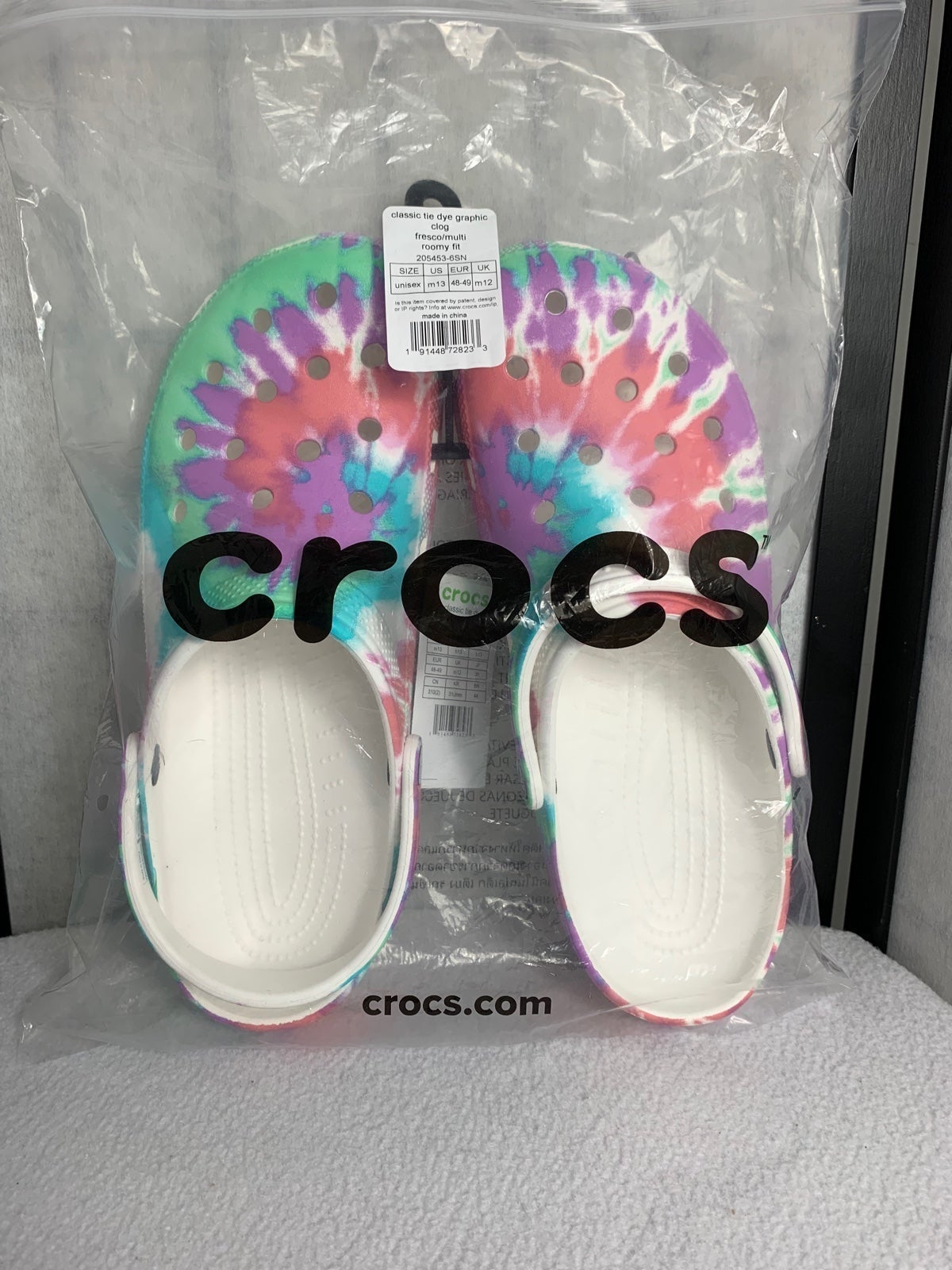 Crocs Tie-dye