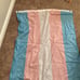 Transgender pride flag