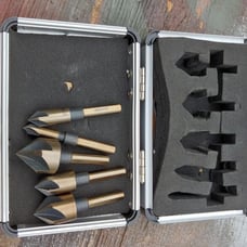 Countersink Drill Bit Set for Wood and Metal