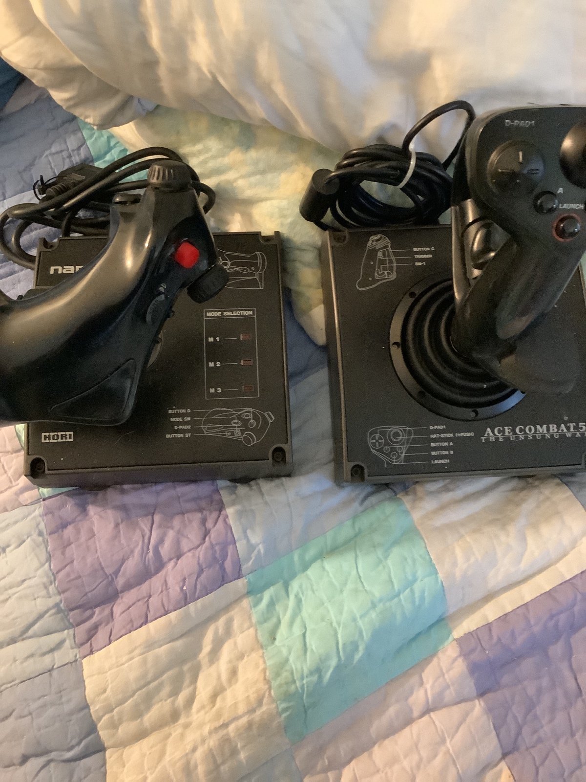 NANCO HORIZON AND ACE COMBAT FLIGHT SIMULATOR LOT