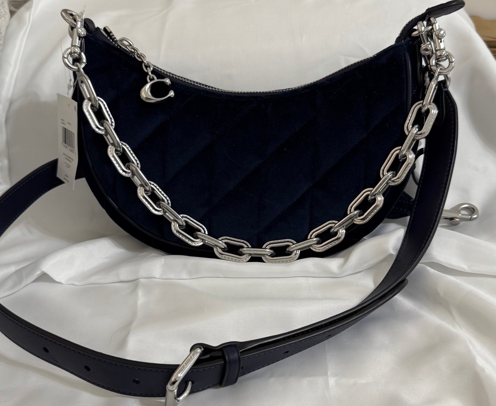 Mira Shoulder Bag With Quilting Coach