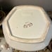 Antique Chamber Pot White Brown Flower Floral with Lid 15”H RARE!! J.H. DAVIS