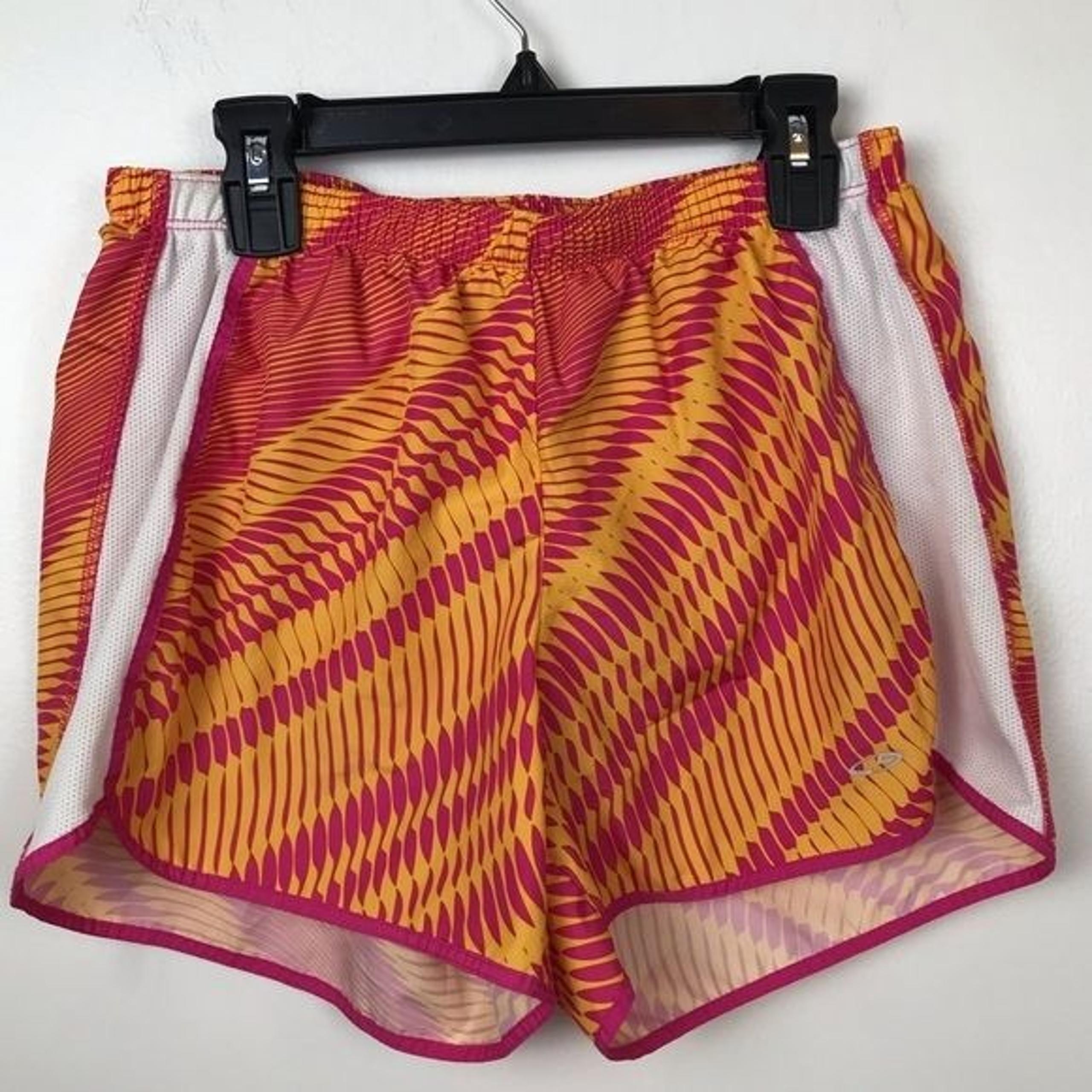 C9 by Champion Running Shorts Orange Pink Women Size Small Psychedelic
