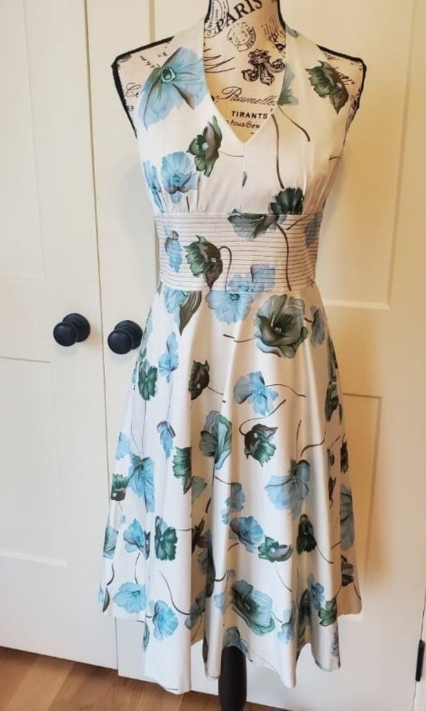 Gorgeous Floral Halter Dress-NWT