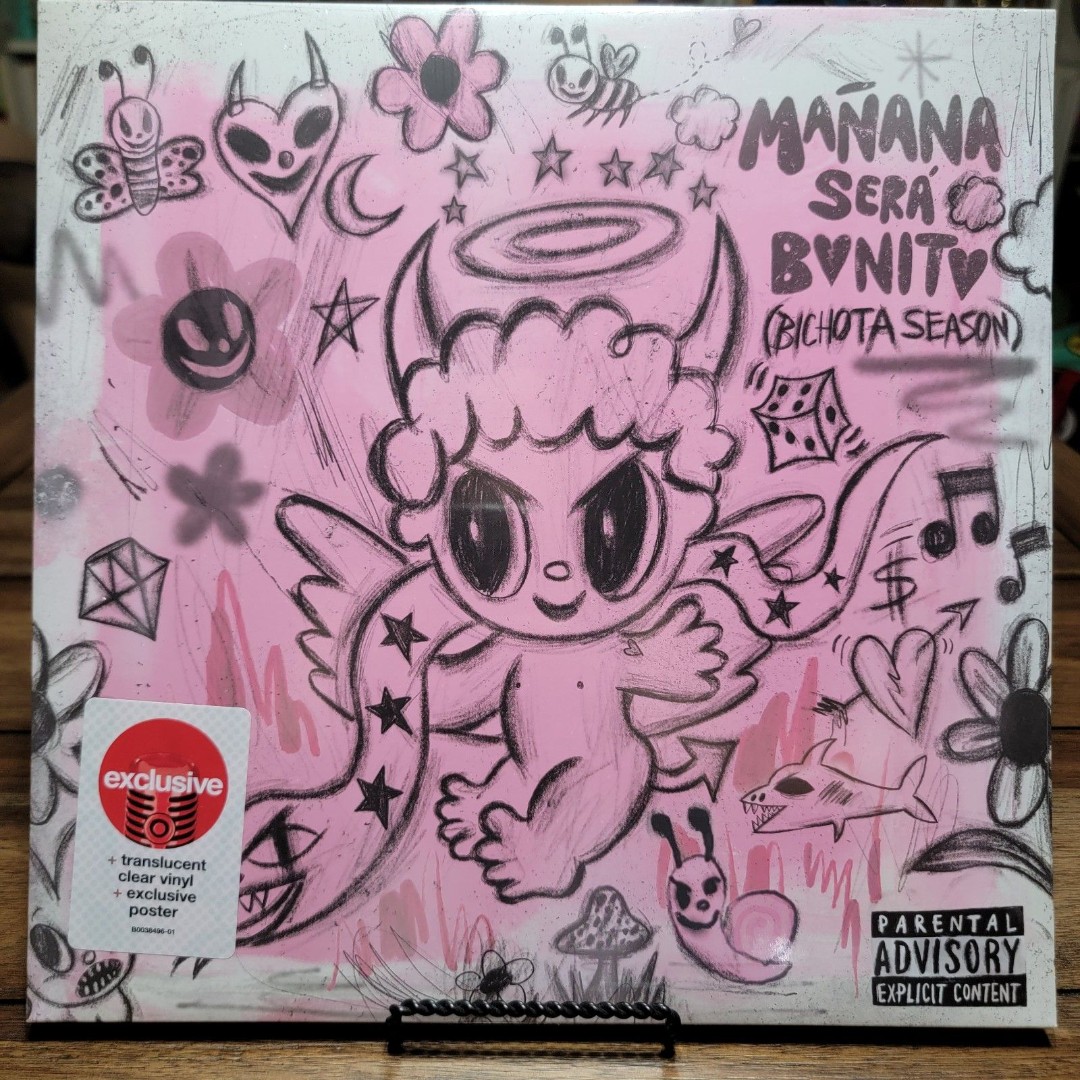 VINYL Karol G: Manana Sera Bonito(Bichota Season)Translucent Clear LP+Poster NEW