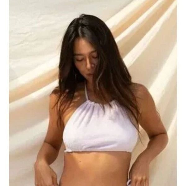 NWT Stone Fox Swim x Free People Orchid Terry Piper Top Small