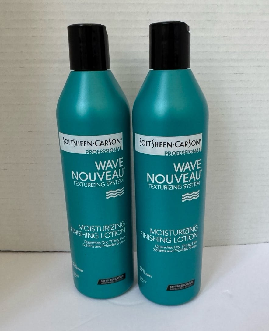 2 X SoftSheen Carson Wave Nouveau - Moisturizing Finishing Lotion 16.9oz 500mL