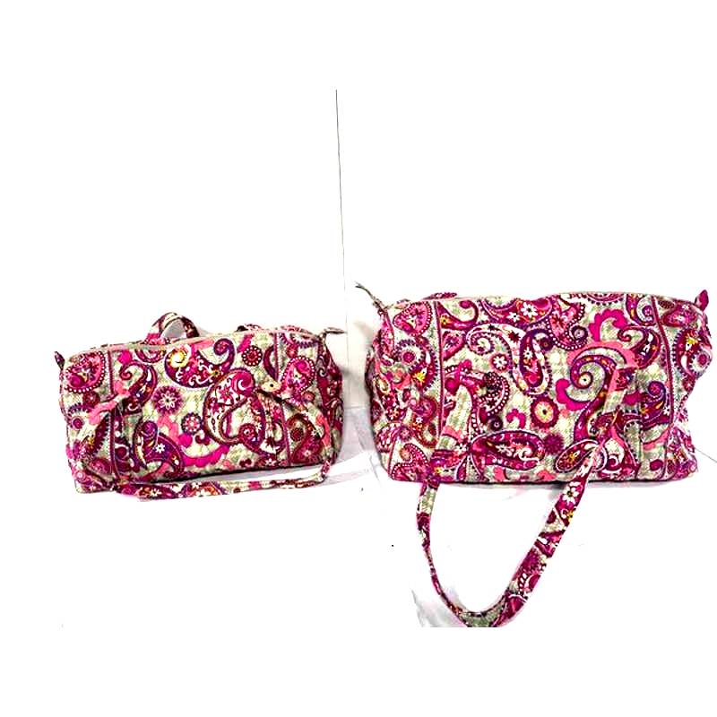 Vera Bradley Pink Paisley Tote Bags