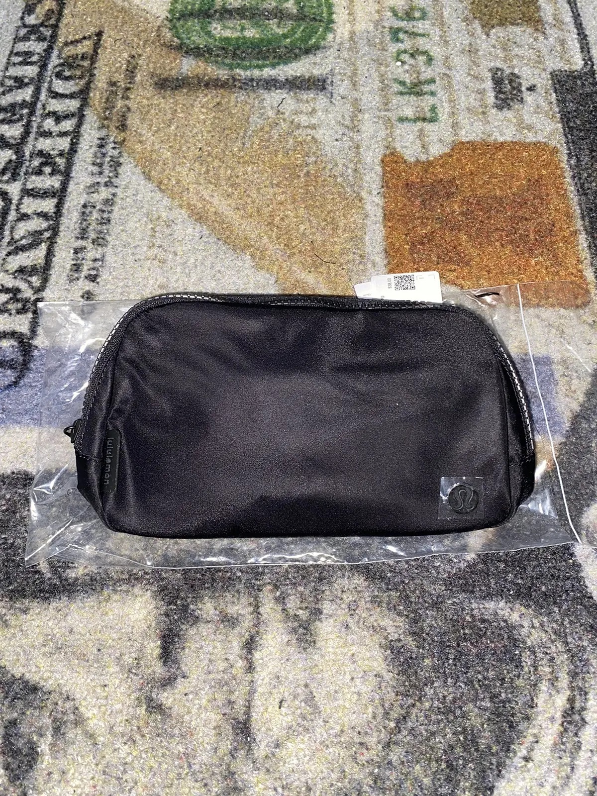 Lululemon Belt Bag Black Logo