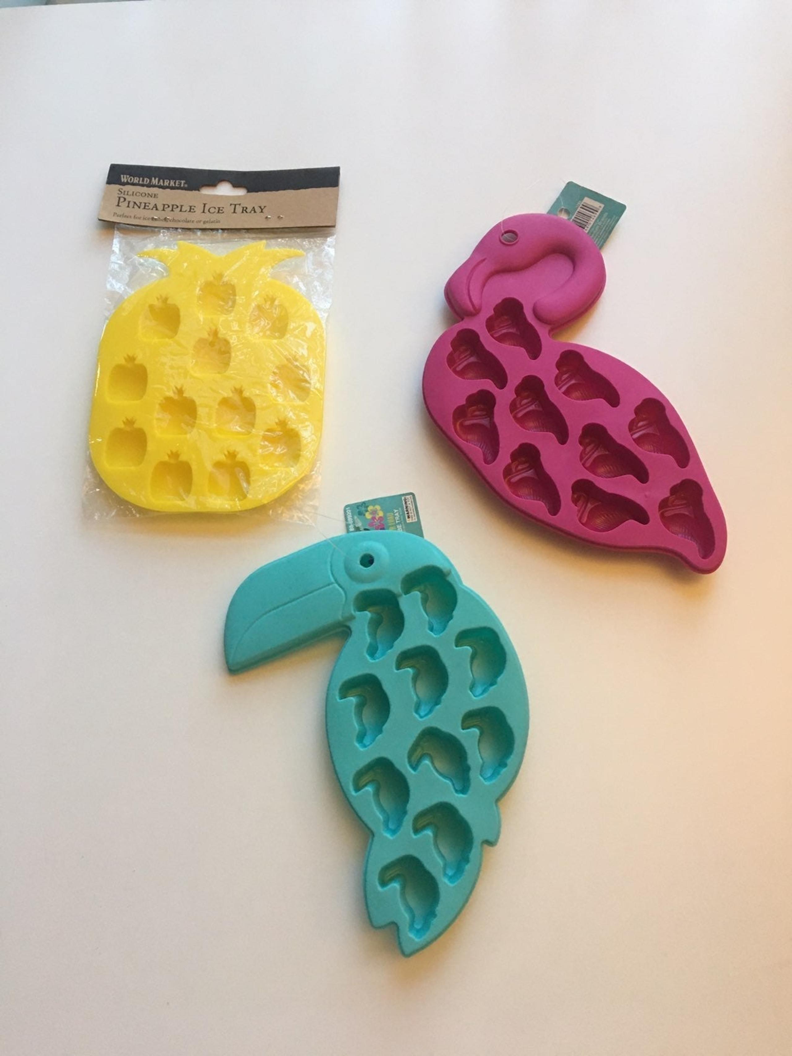 Silicone Molds/ Ice Trays -Tropical -Set