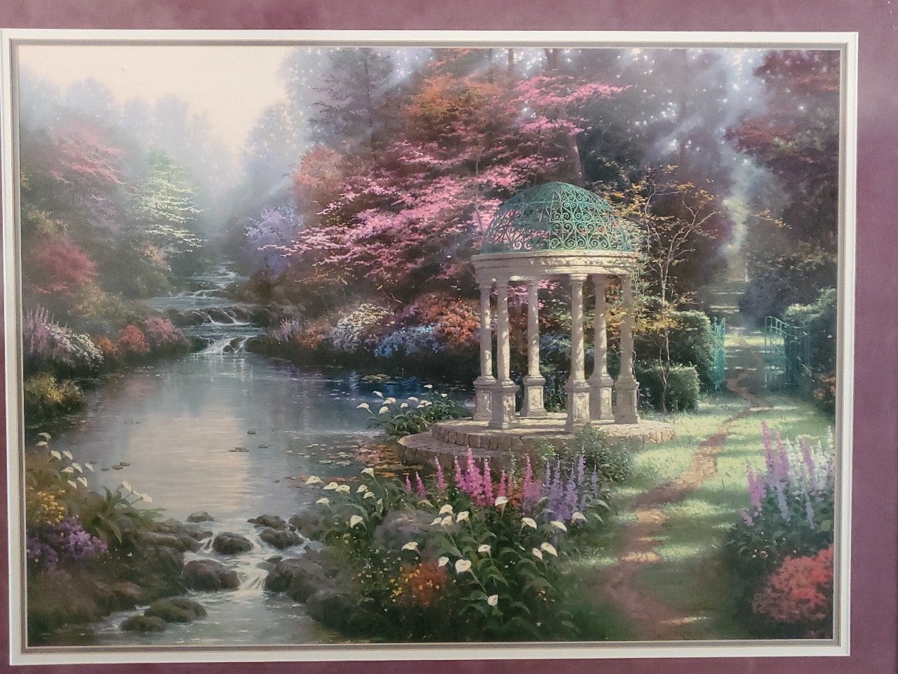 Thomas KinKade The Garden of Prayer Limited Signed Edition