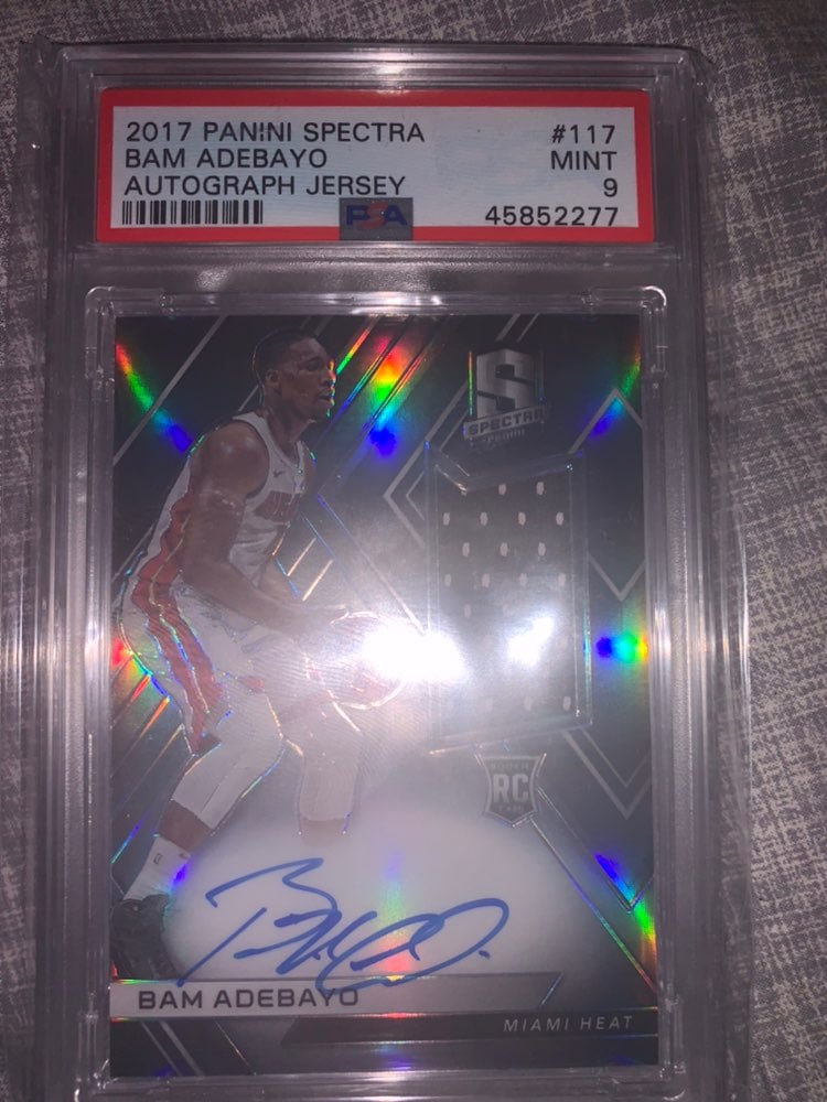 2017 Spectra Bam Adebayo auto patch psa