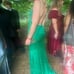 REFORMATION NWT US8 ALLIUM Backless Silky Maxi Dress in Green NEW