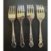 Oneida Dover HEIRLOOM Stainless Steel 4 PC SMALL FORKS NEW