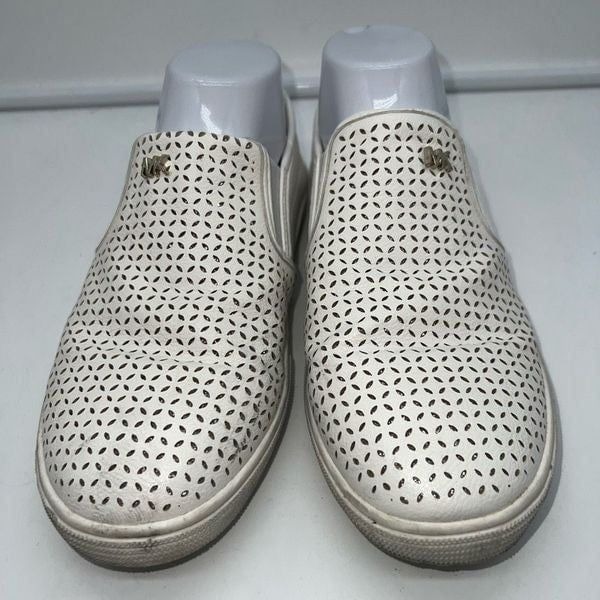 MICHAEL KORS OLIVIA SLIP ON WOMEN'S SHOE WHITE