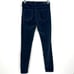 AG ADRIANO GOLDSCHMIED Blue The Prima Mid Rise Cigarette Leg Corduroy Pants 26