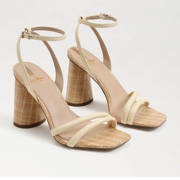 Nwob Sam Edelman Kia Block Heels Sandals