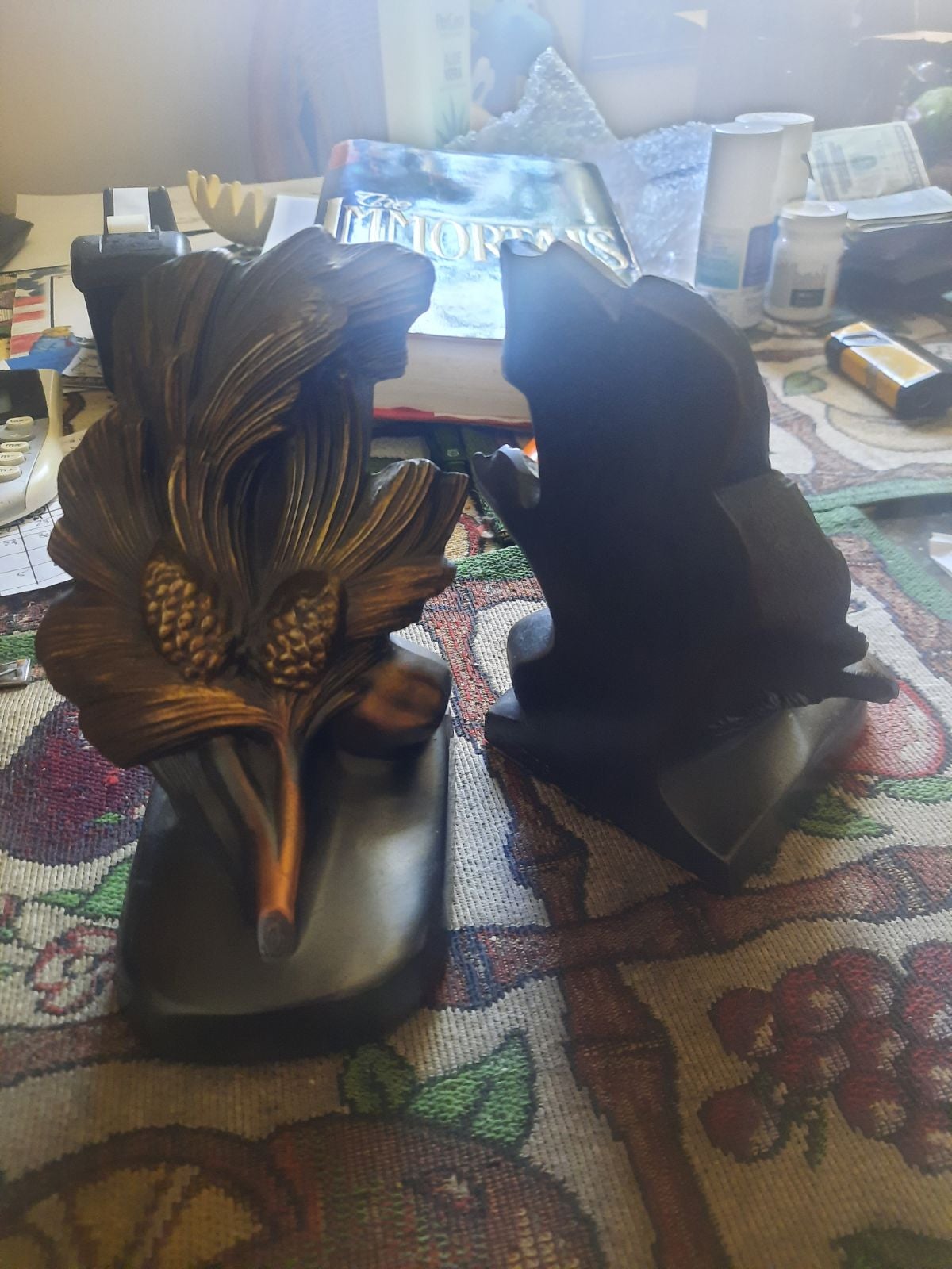 Vintage bookends