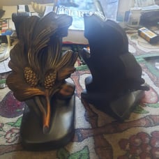 Vintage bookends