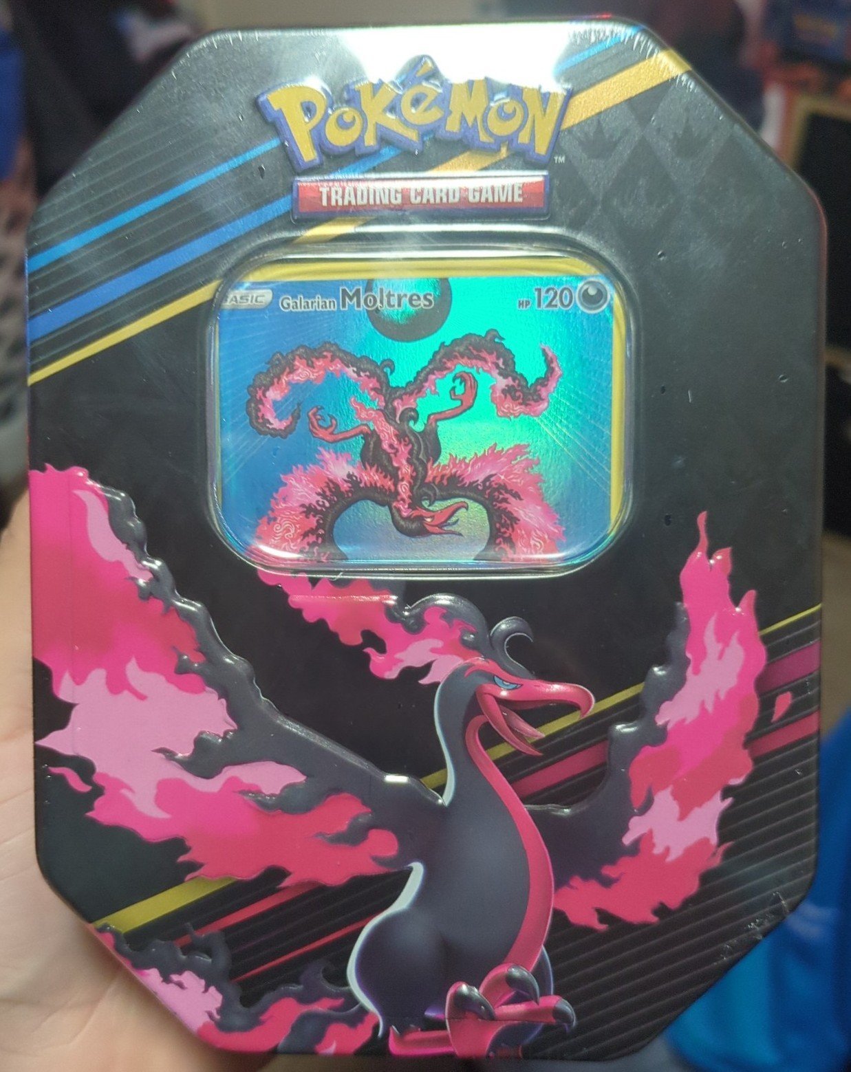 Pokemon Crown Zenith Tin Moltres Promo UNOPENED/SEALED