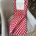 1-NWT COZY KNIT FEATHER WEIGHT CHECKERED RED, PINK THROW BLANKET